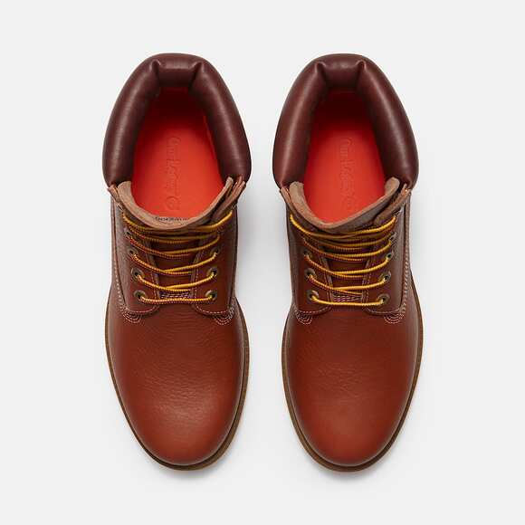 TIMBERLAND MEN\'S 9.5 OUR LEGACY WORK SHOP 6 INCH BOOT ACORN PEBBLED NIB main image 6